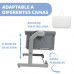 Cuna colecho Next2me Magic Evo Dark Grey de Chicco